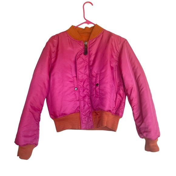 Ed Hardy Bomber Puffer Jacket Tiger Koi Fish Death Before Dishonor Reversible - Picture 6 of 7